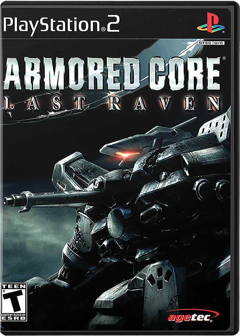 Armored Core Last Raven box art for Playstation 2